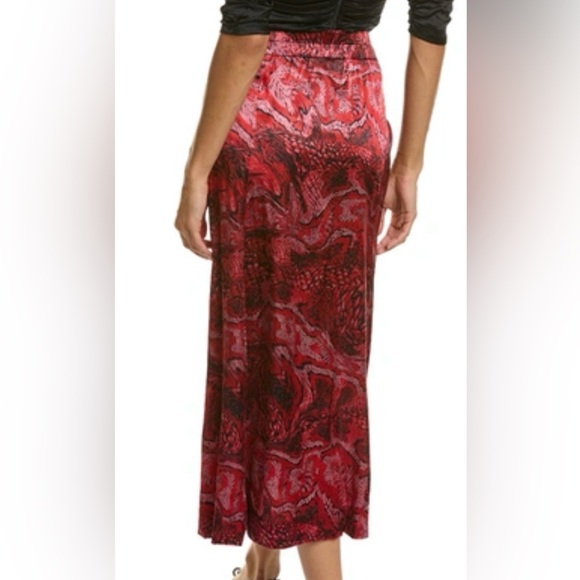 GANNI Satin Silk Midi Skirt - Picture 8 of 9